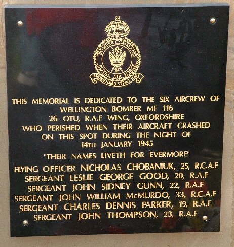 Wellington Bomber Memorial