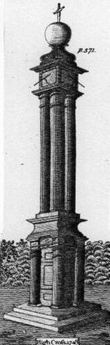 Illustration c1748, History and Antiquities of Leicestershire, Nichols, 1787