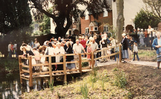 The opening of The Horsepool following refurbishment in 2002